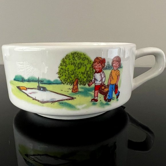 Vintage Campbells Soup Kids Soup Bowl - Picture 1 of 2